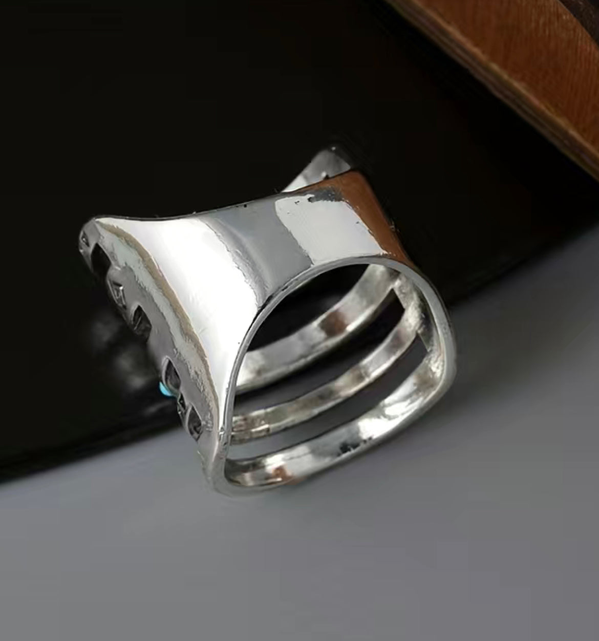 Banded Aztec Ring