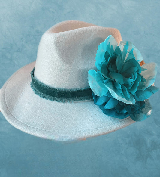 UFG  Blue Floral Custom Hat