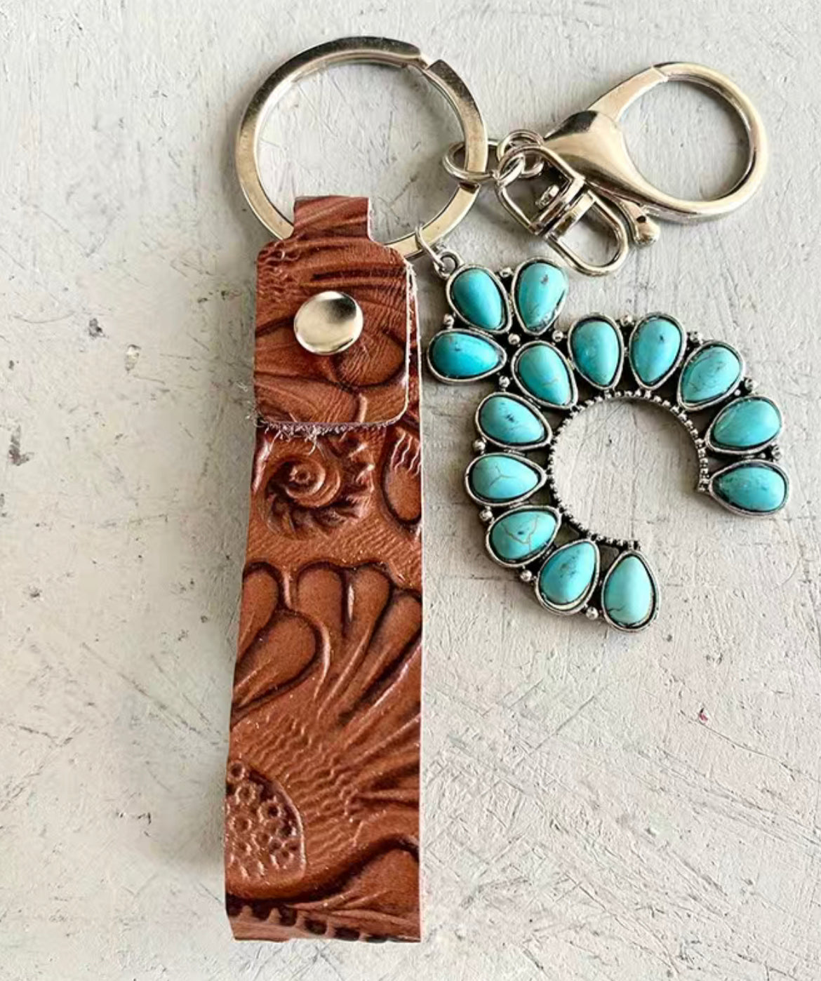 Leather Strap Key Rings