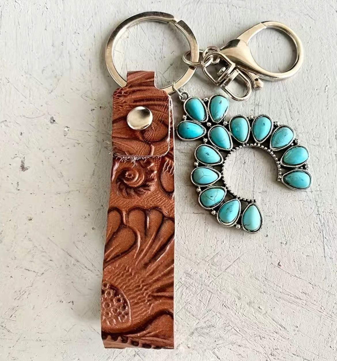 Leather Strap Key Chains