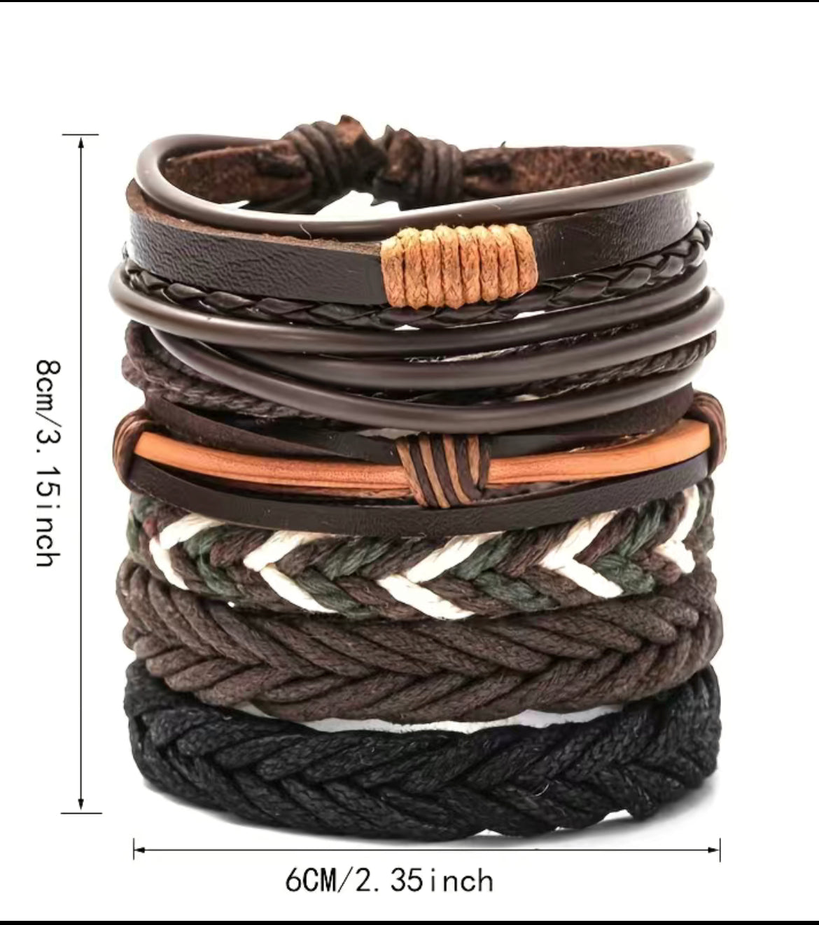 Leather Strap Bracelets
