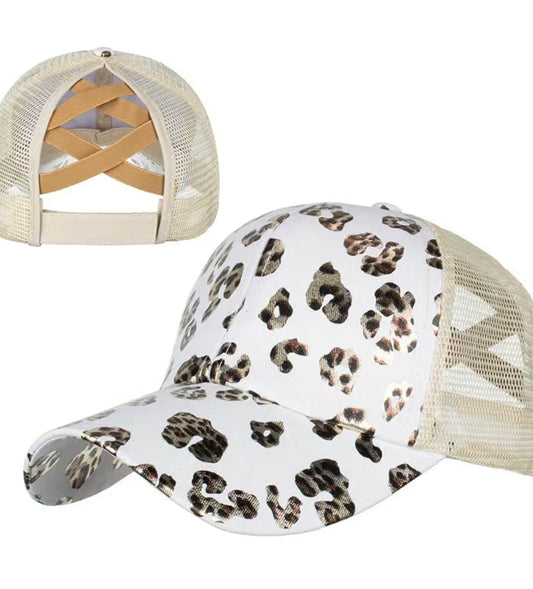 Leopard Print Trucker Hat