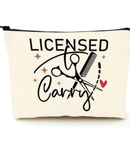 Canvas Cosmetic/All Purpose Bags