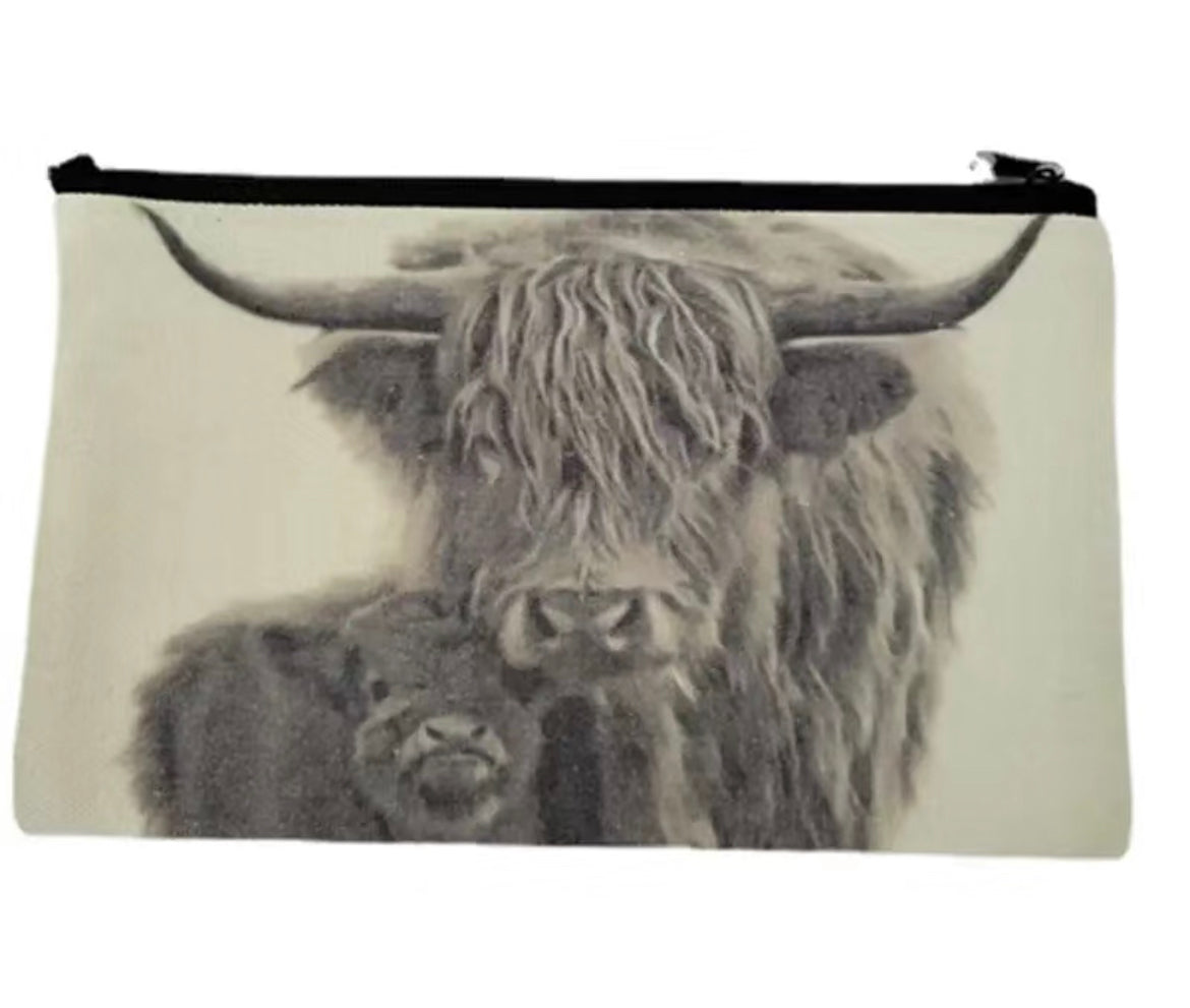 Highland Cow Storage Bag