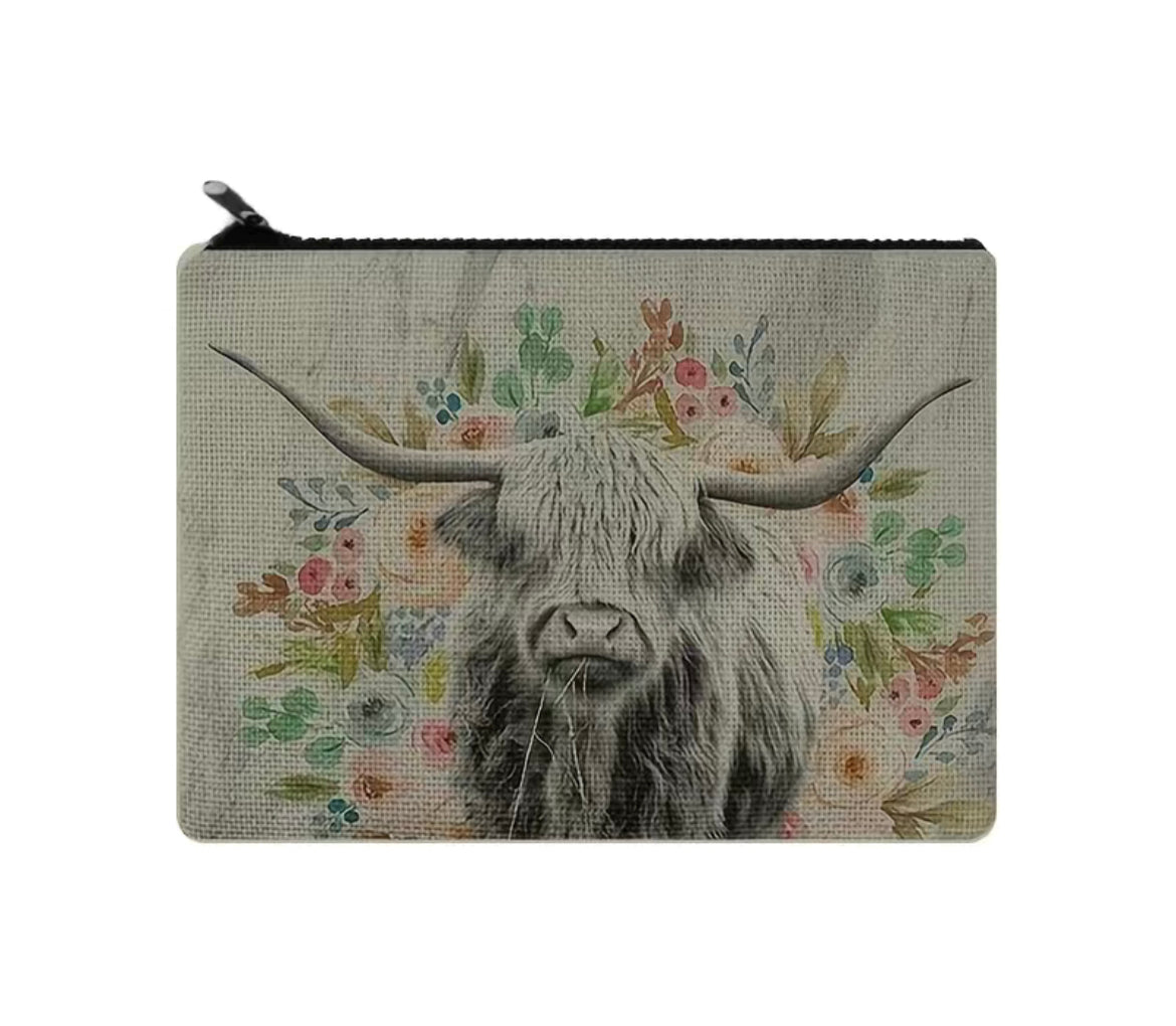 Highland Cow Storage Bag