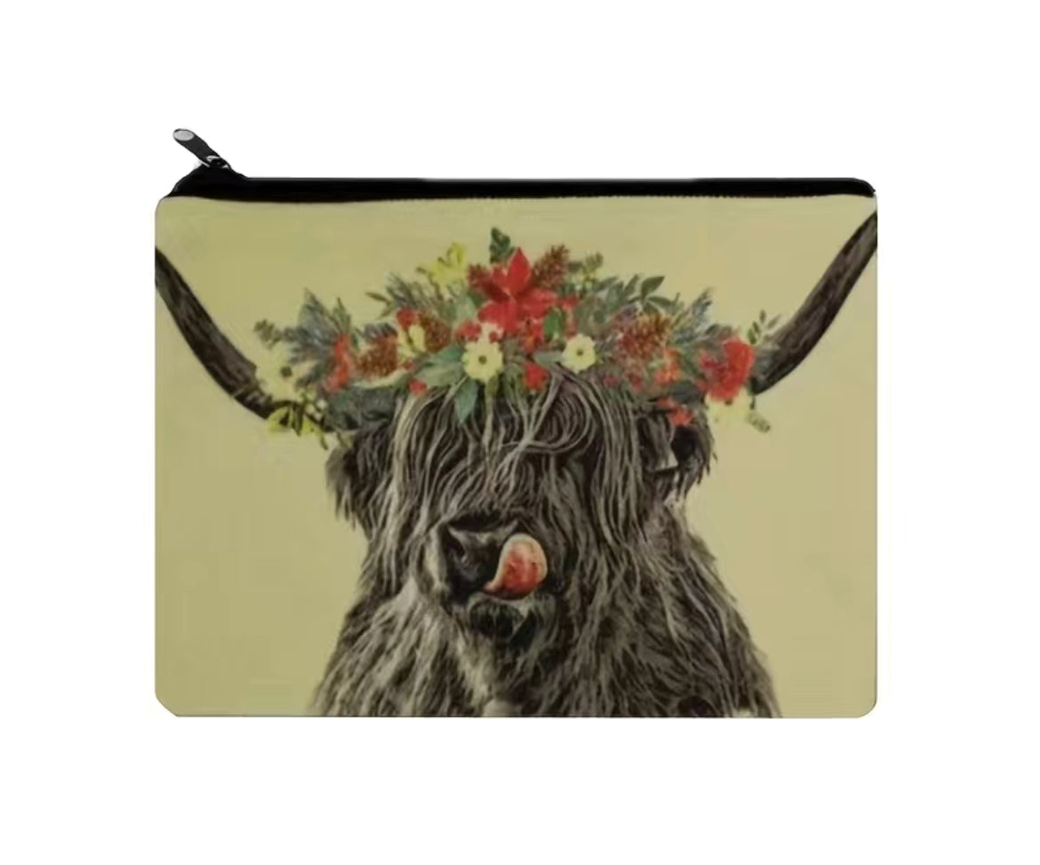 Highland Cow Storage Bag