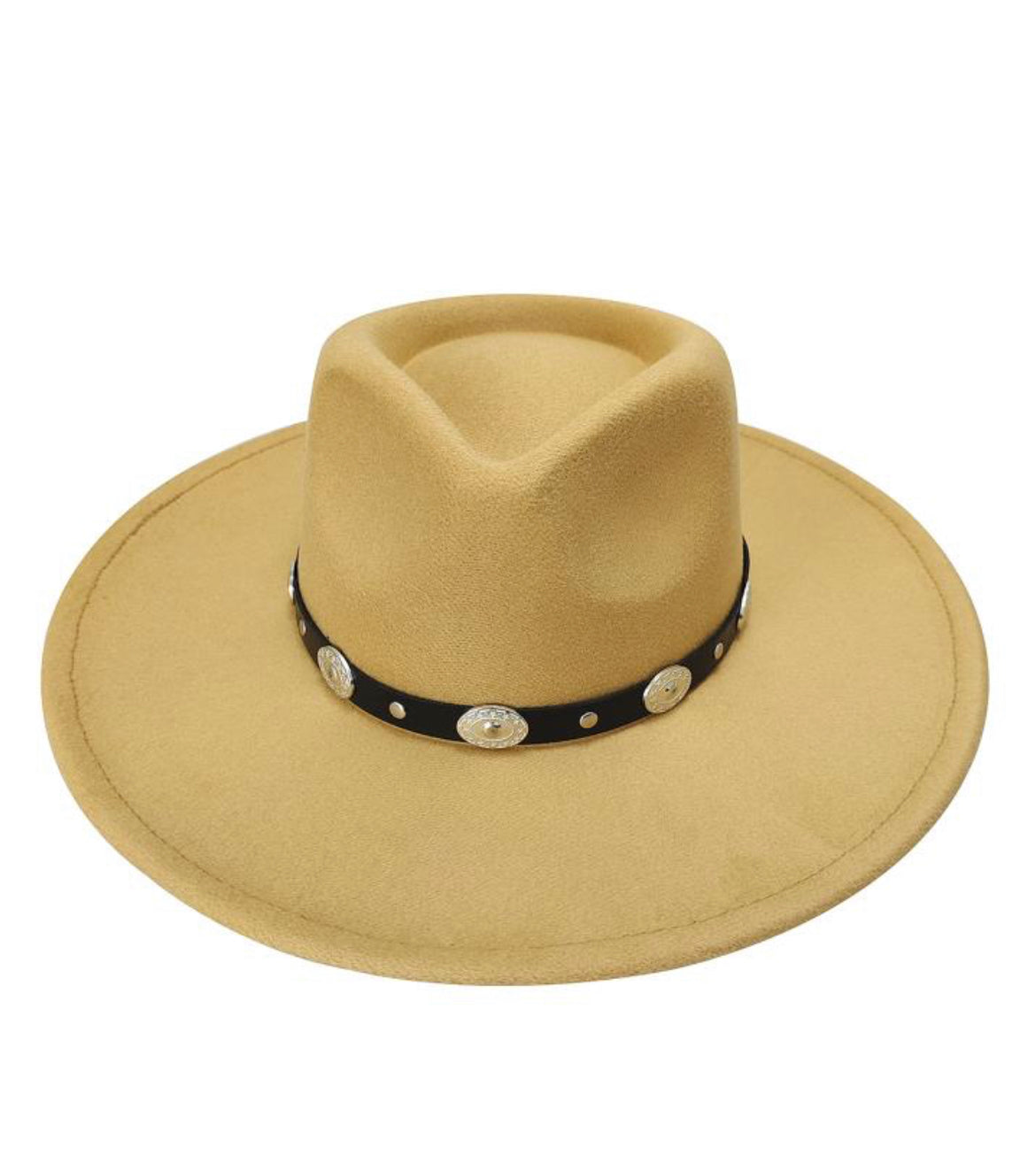 Felt Fedora in Camel