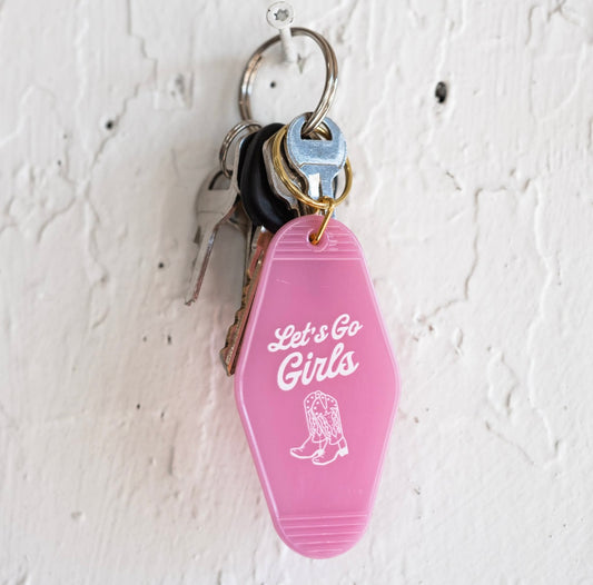 Let’s Go Girls key chain